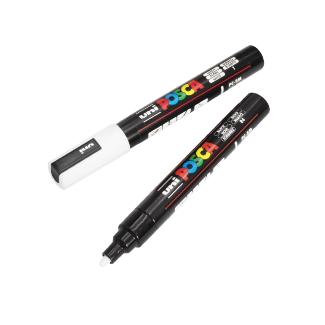 PP ROTULADOR POSCA PC-5M NEGRO Nº24 UD