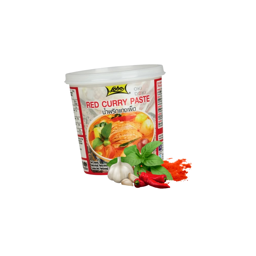 CURRY PASTA ROJA LOBO BOTE 400GR