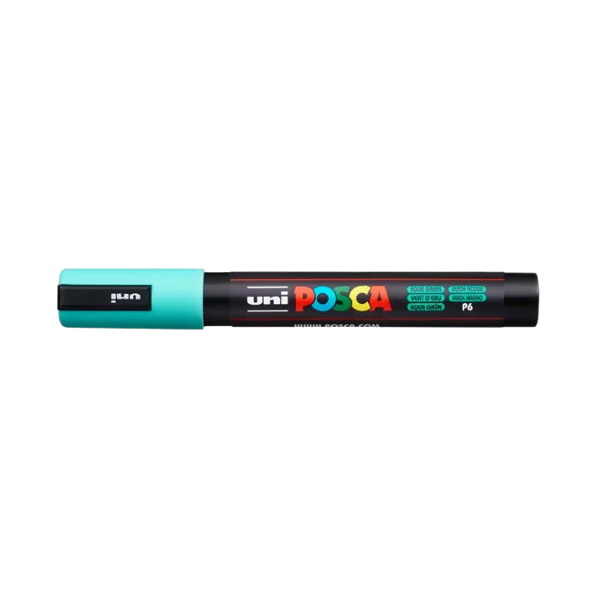 PP ROTULADOR POSCA PC-5M VERDE MARINO Nº P6  UD