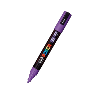 PP ROTULADOR POSCA PC-5M VIOLETA Nº 12  UD