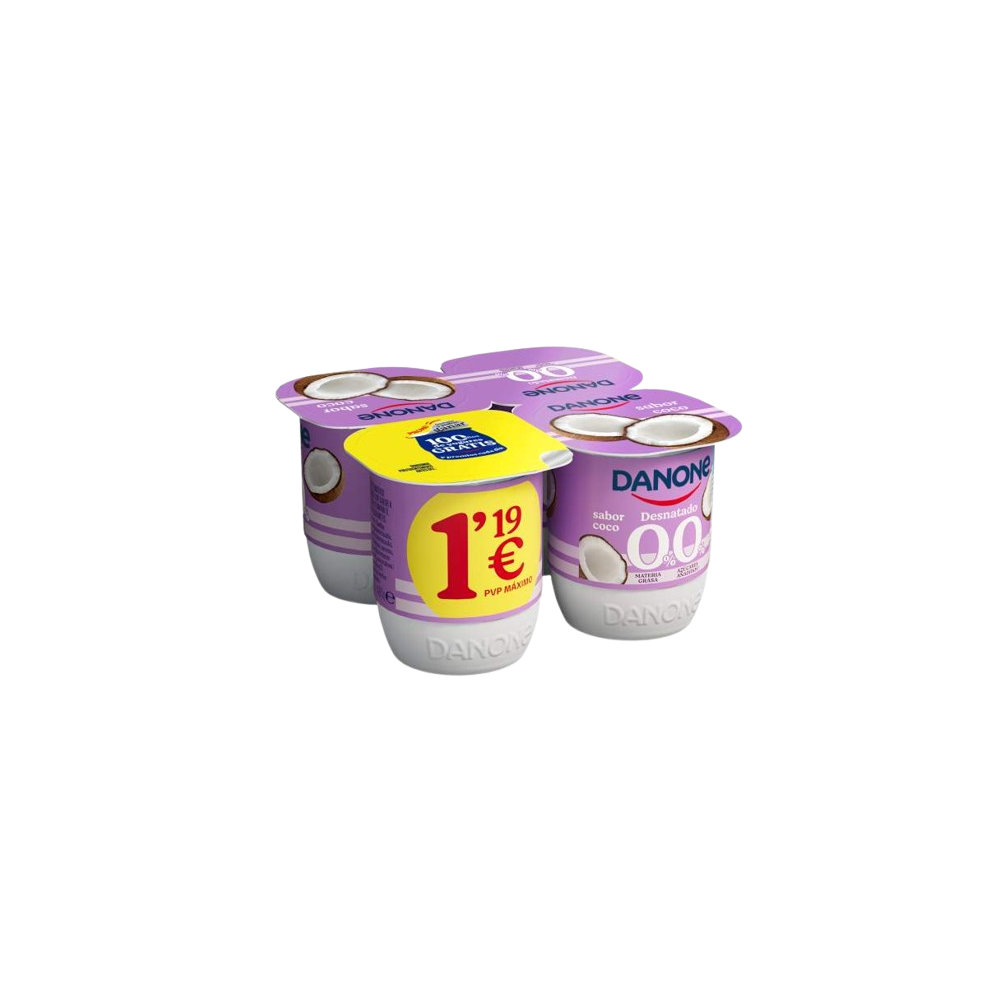 DANONE DESNATADO COCO P/4 UD