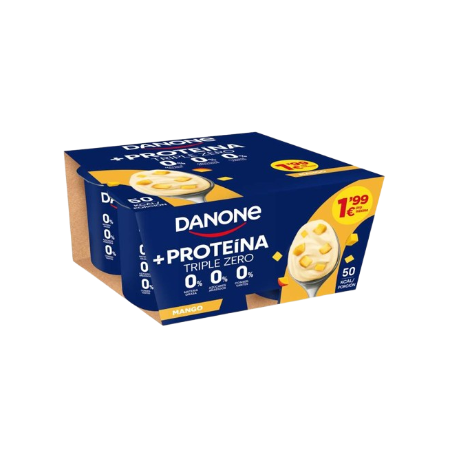 DANONE PROTEINA MANGO  P/4UD