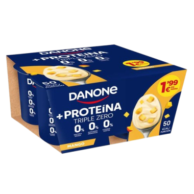 DANONE PROTEINA MANGO  P/4UD
