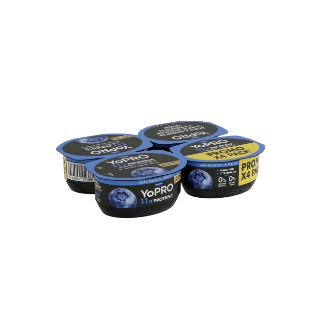 DANONE YOPRO ARANDANOS  PACK- 4UD