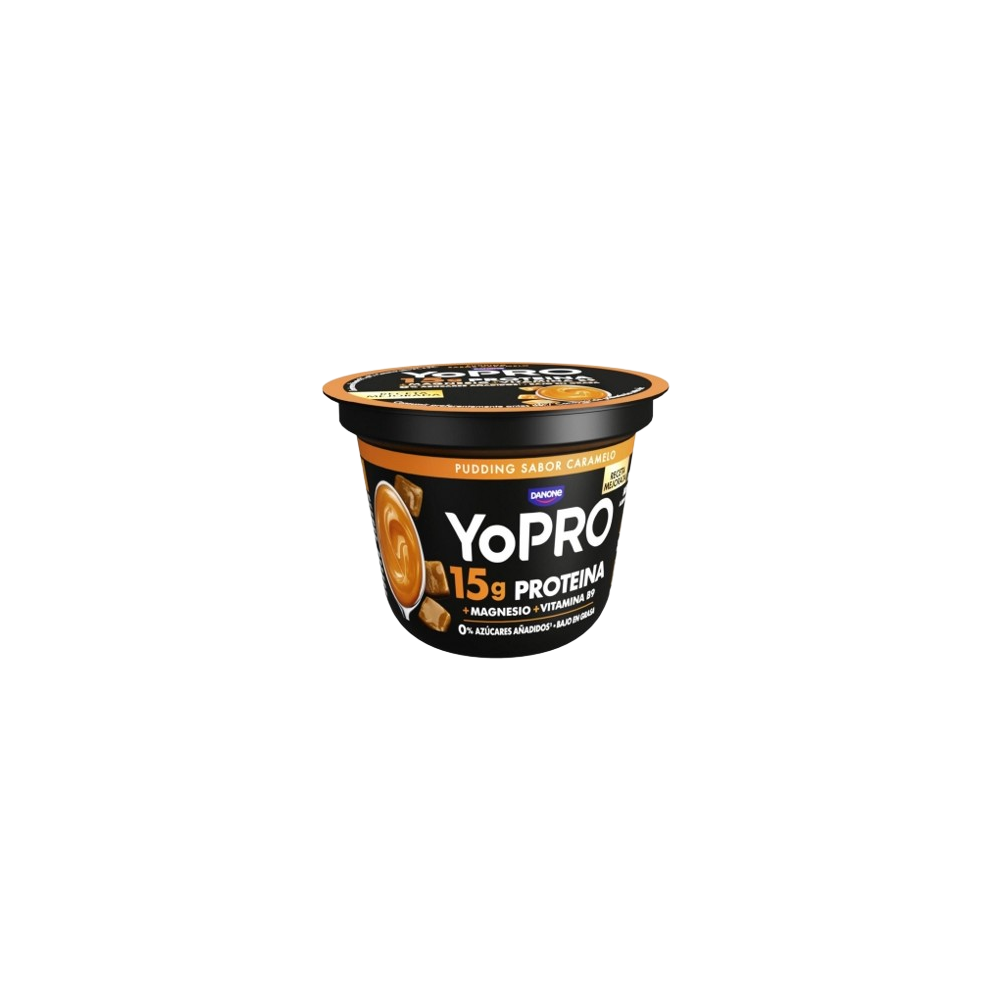 DANONE YOPRO PUDDING CARAMELO 1UD