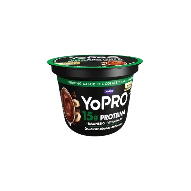DANONE YOPRO PUDDING CHOCO-AVELLANA 1UD