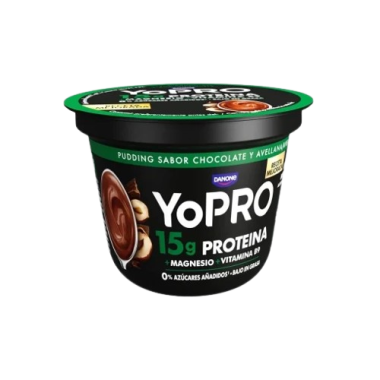 DANONE YOPRO PUDDING CHOCO-AVELLANA 1UD