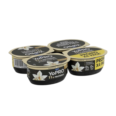 DANONE YOPRO VAINILLA  PACK- 4UD
