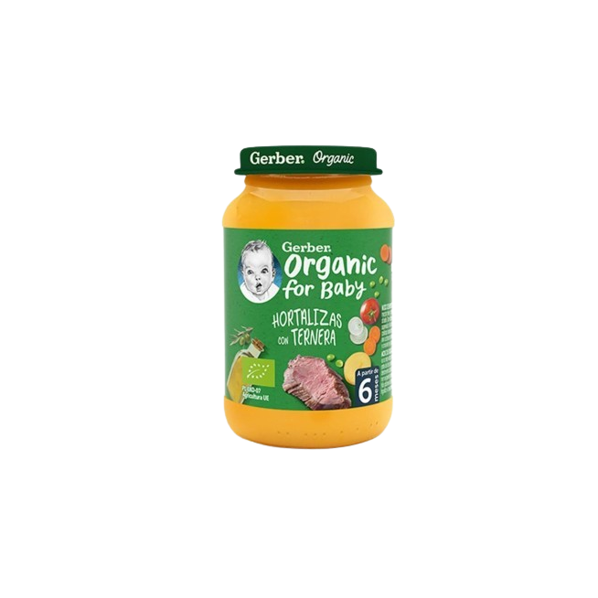 POTITO GERBER HORTALIZAS C/TERNERA T/C 190GR