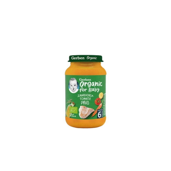 POTITO GERBER ZANAHORIA Y TOMATE C/PAVO T/C 190GR