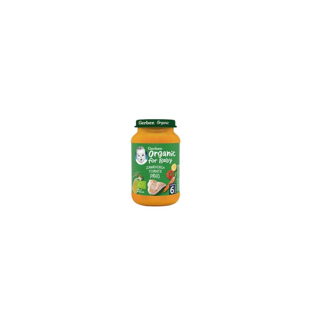 POTITO GERBER ZANAHORIA Y TOMATE C/PAVO T/C 190GR