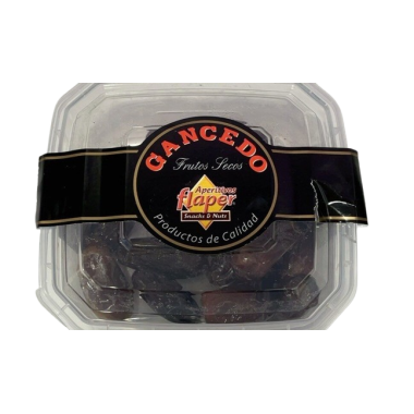 DATILES FLAPER CONFITADOS CON HUESO TARRINA 300 GR