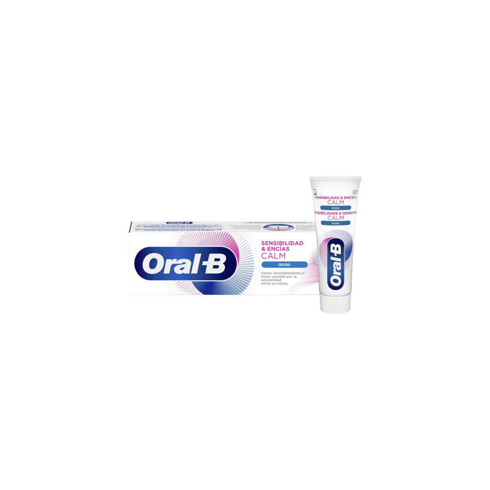 DENTIFRICO ORAL-B SENSIBILIDAD & ENCIAS B/75ML