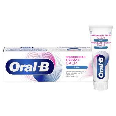 DENTIFRICO ORAL-B SENSIBILIDAD & ENCIAS B/75ML