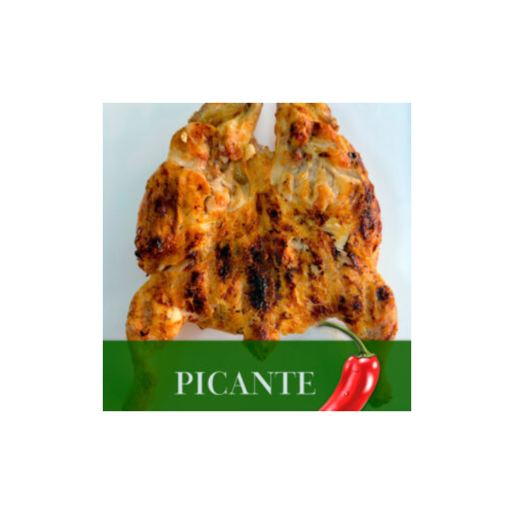 POLLO ASADO PORTUGUES AL CARBON/PICANTE.PZ.