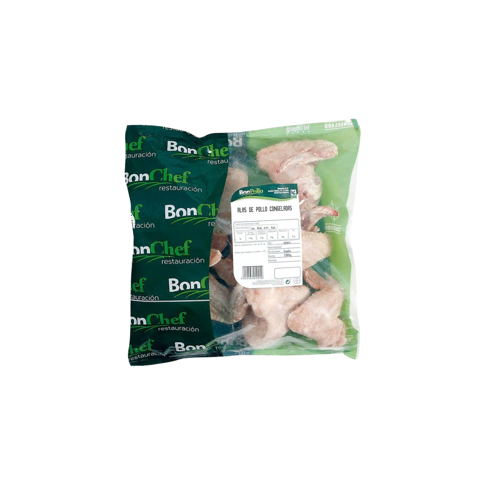 POLLO BONCHEF ALAS PARTIDAS INTERFOL.B/1KG