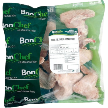 POLLO BONCHEF ALAS PARTIDAS INTERFOL.B/1KG