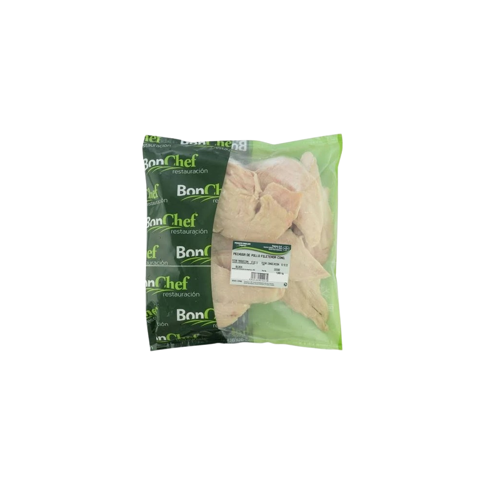 POLLO BONCHEF PECHUGA ENTERA INTERFOLIADAS B/1KG
