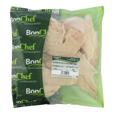 POLLO BONCHEF PECHUGA ENTERA INTERFOLIADAS B/1KG