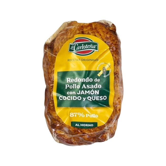 POLLO CARLOTEÑA REDONDO JAMON-QUESO P/340GR