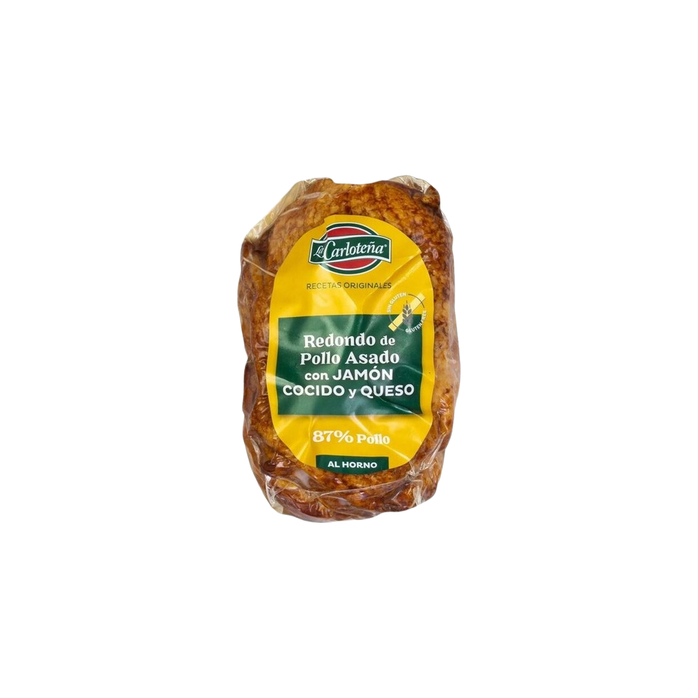 POLLO CARLOTEÑA REDONDO JAMON-QUESO P/340GR