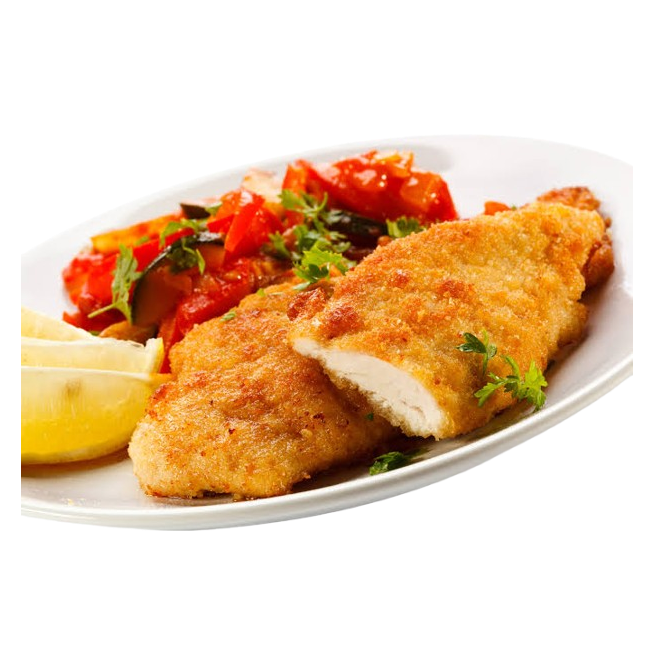 POLLO HOG. FILETE C/MUSLO EMPANADO GRANEL C/6 KG