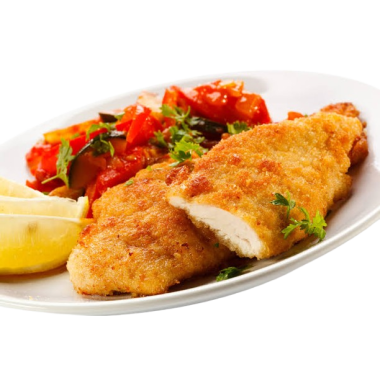 POLLO HOG. FILETE C/MUSLO EMPANADO GRANEL C/6 KG