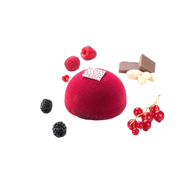 DESSERT C/IC18969 CUPULA FRUTOS ROJOS COCO EST/16U