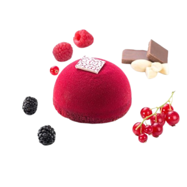 DESSERT C/IC18969 CUPULA FRUTOS ROJOS COCO EST/16U