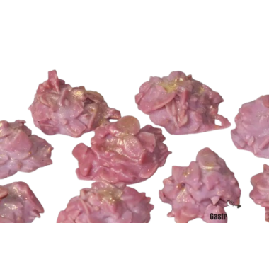 DESSERTS C/100348 ROCAS CHOCO RUBY Y ALMENDRAS 1KG