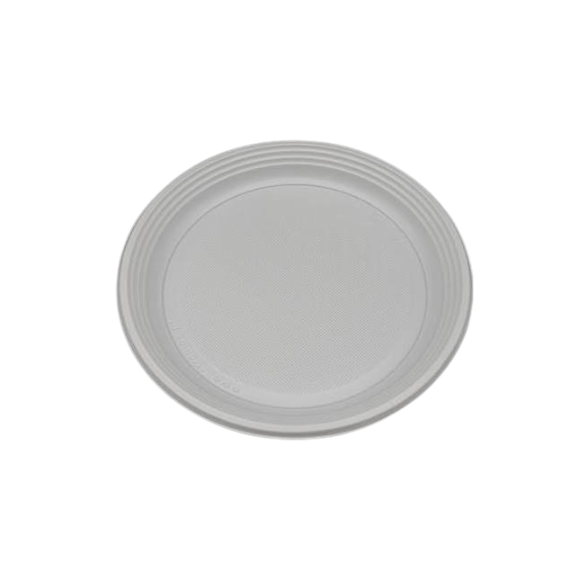 PLATO PLAST. LLANO 220 MM R/5003  B/100 UD