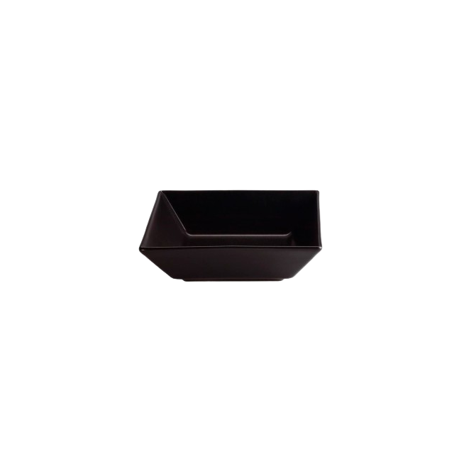 PLATO STONWARE NEGRO HONDO 18X18CM  REF/B2776