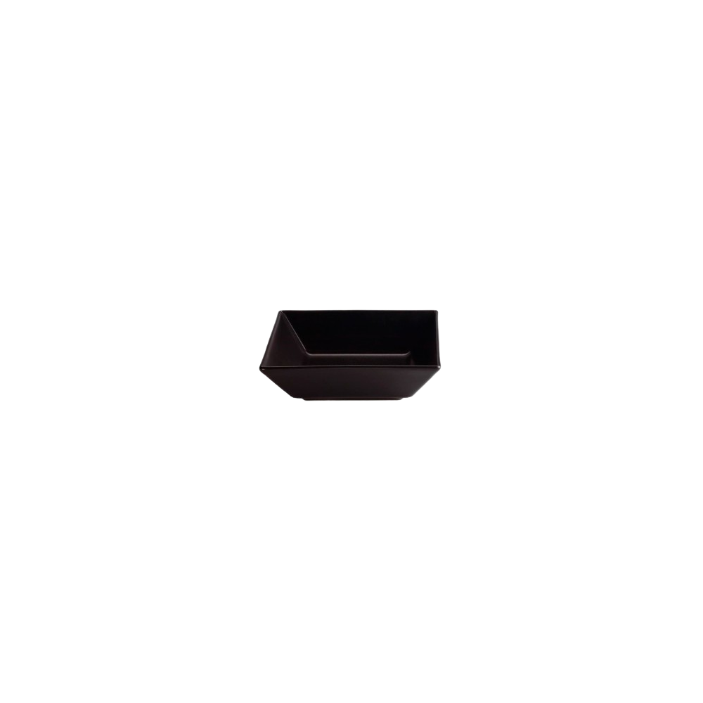 PLATO STONWARE NEGRO HONDO 18X18CM  REF/B2776
