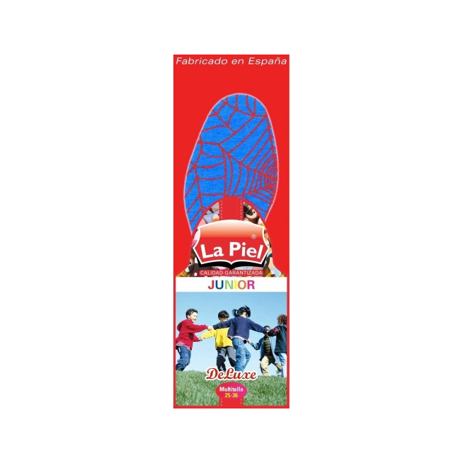 PLANTILLAS LA PIEL JUNIOR TALLA 25-36 PACK-2 UD