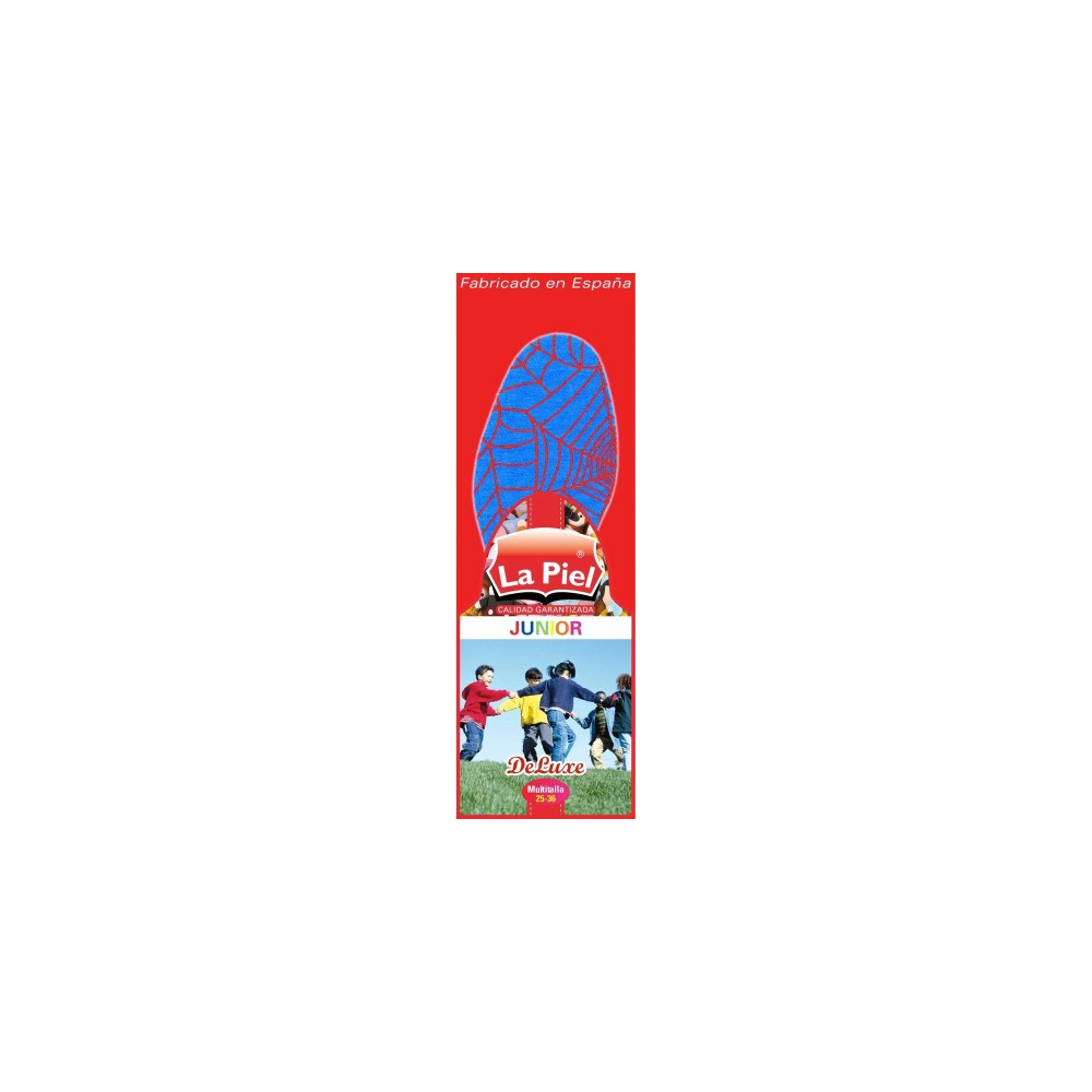 PLANTILLAS LA PIEL JUNIOR TALLA 25-36 PACK-2 UD