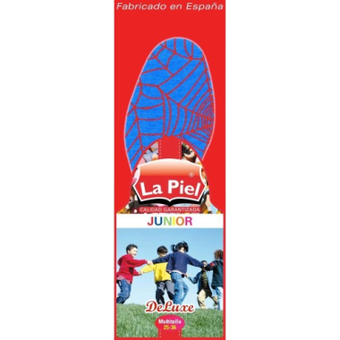 PLANTILLAS LA PIEL JUNIOR TALLA 25-36 PACK-2 UD