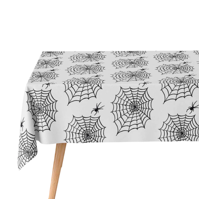 HALLOWEEN MANTEL SPIDER BLANCO/NEGRO R/1231012 1UD