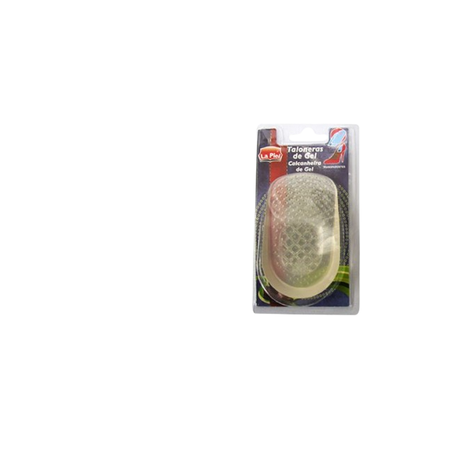 PLANTILLAS LA PIEL GEL TALONERA PACK-2 UD