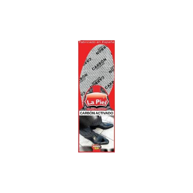 PLANTILLAS LA PIEL CARBON TALLA 36-46 PACK-2 UD