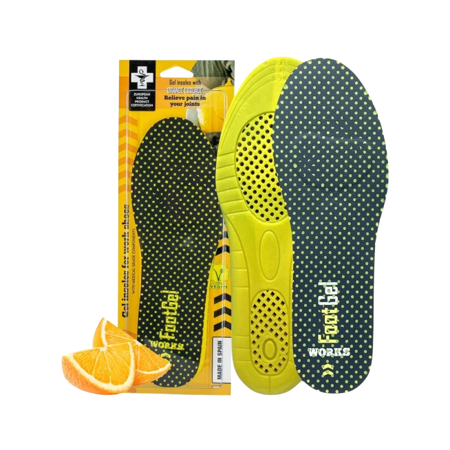 PLANTILLAS FOOTGEL TRABAJO  TALLA 39/42  PACK-2UD