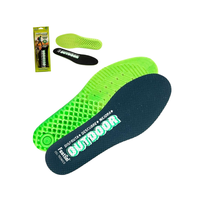 PLANTILLAS FOOTGEL OUTDOOR  TALLA 43/47  PACK-2UD