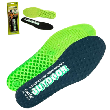 PLANTILLAS FOOTGEL OUTDOOR  TALLA 43/47  PACK-2UD