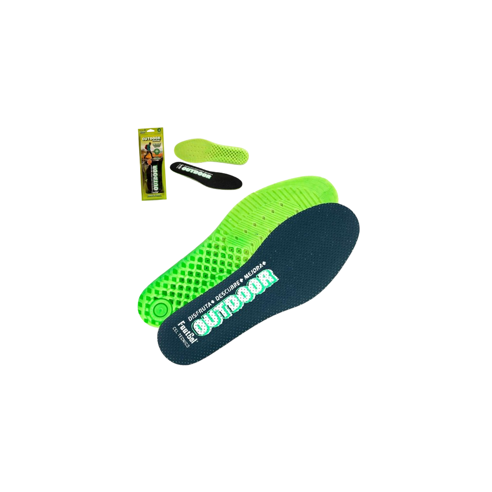 PLANTILLAS FOOTGEL OUTDOOR  TALLA 43/47  PACK-2UD