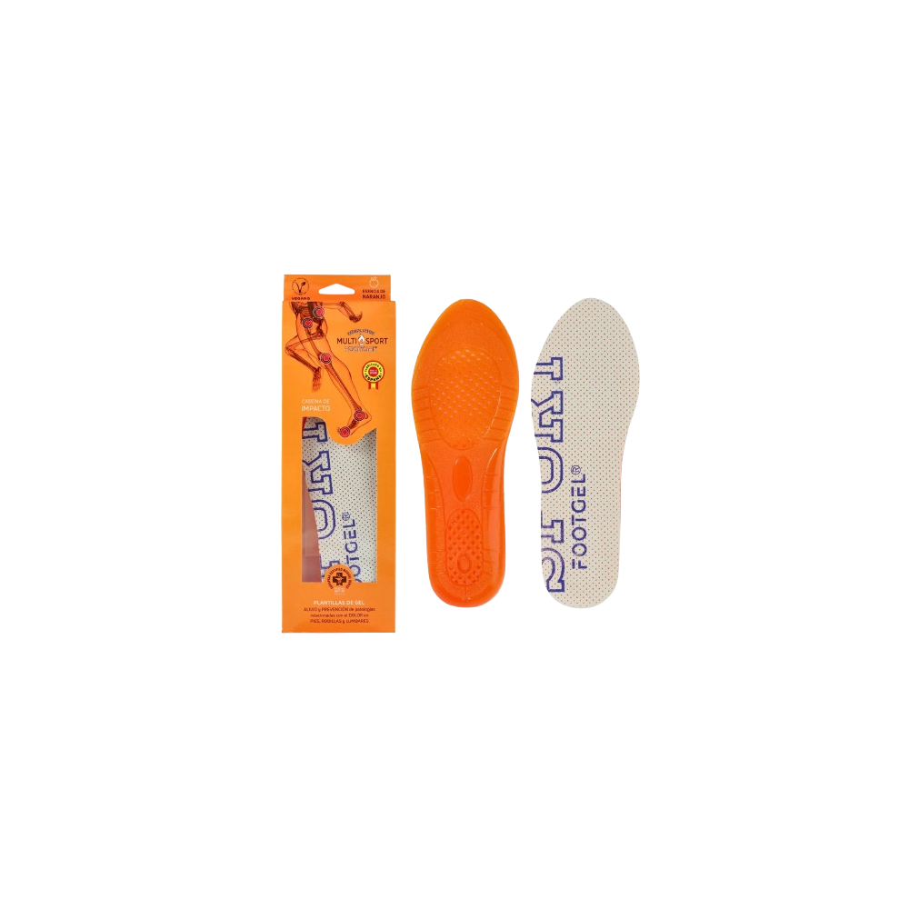 PLANTILLAS FOOTGEL MULTI SPORT  TALLA 43/47  P-2UD