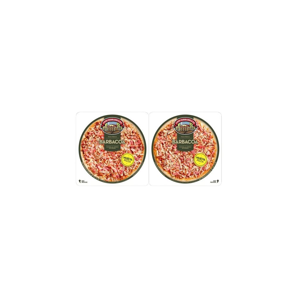 PIZZA CASATARRD/225.GR.BARBACOA.P/2 UD