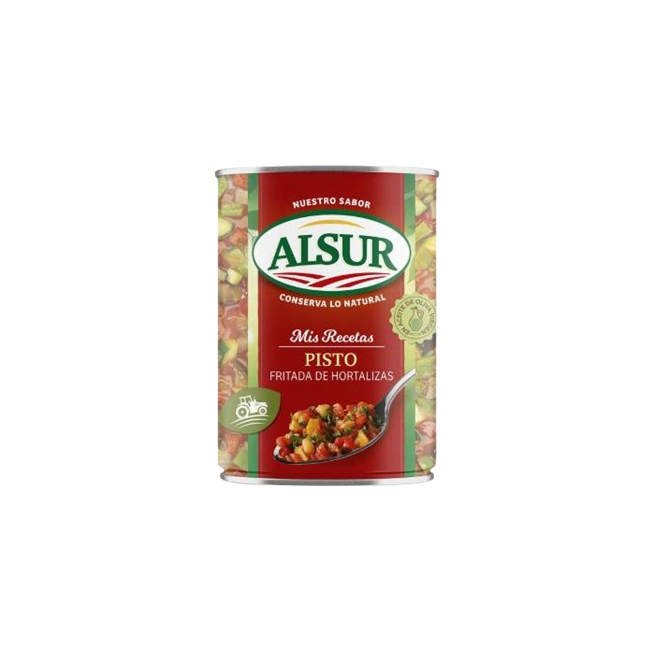 PISTO FRITADA DE HORTALIZAS ALSUR  LATA 420GR