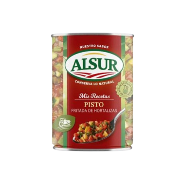 PISTO FRITADA DE HORTALIZAS ALSUR  LATA 420GR
