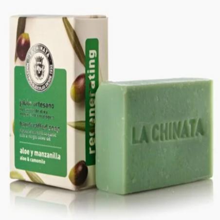 JABON PASTILLA LA CHINATA ALOE Y MANZANILLA 100GR