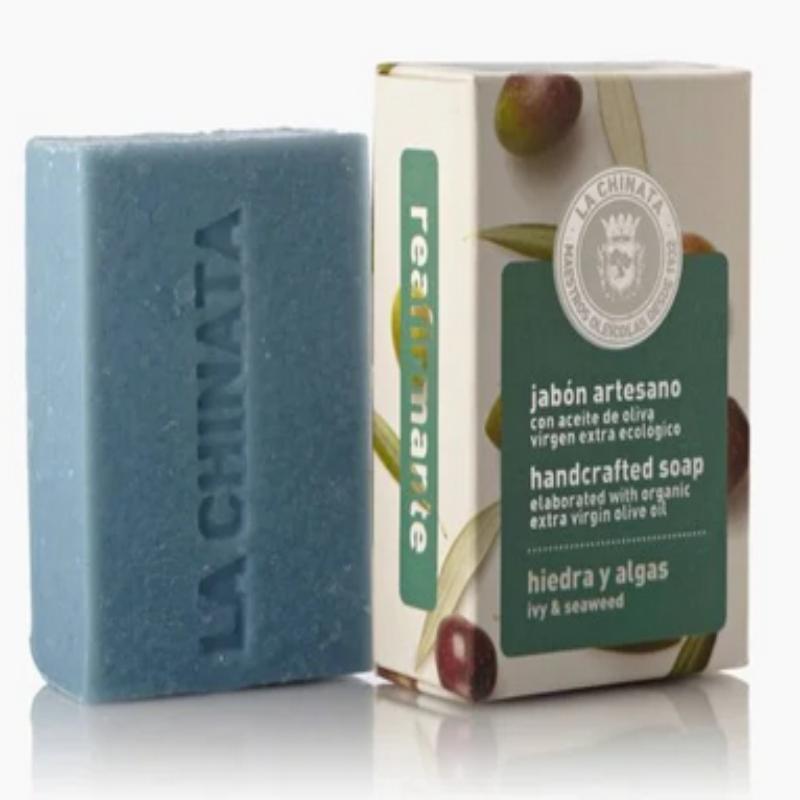 JABON PASTILLA LA CHINATA HIEDRA-ALGAS 100GR
