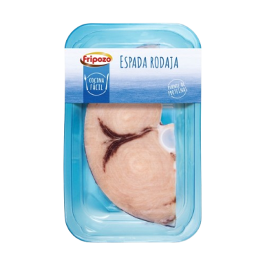 PEZ ESPADA RODAJA CONG.FRIPOZO SKIN 175.GR.